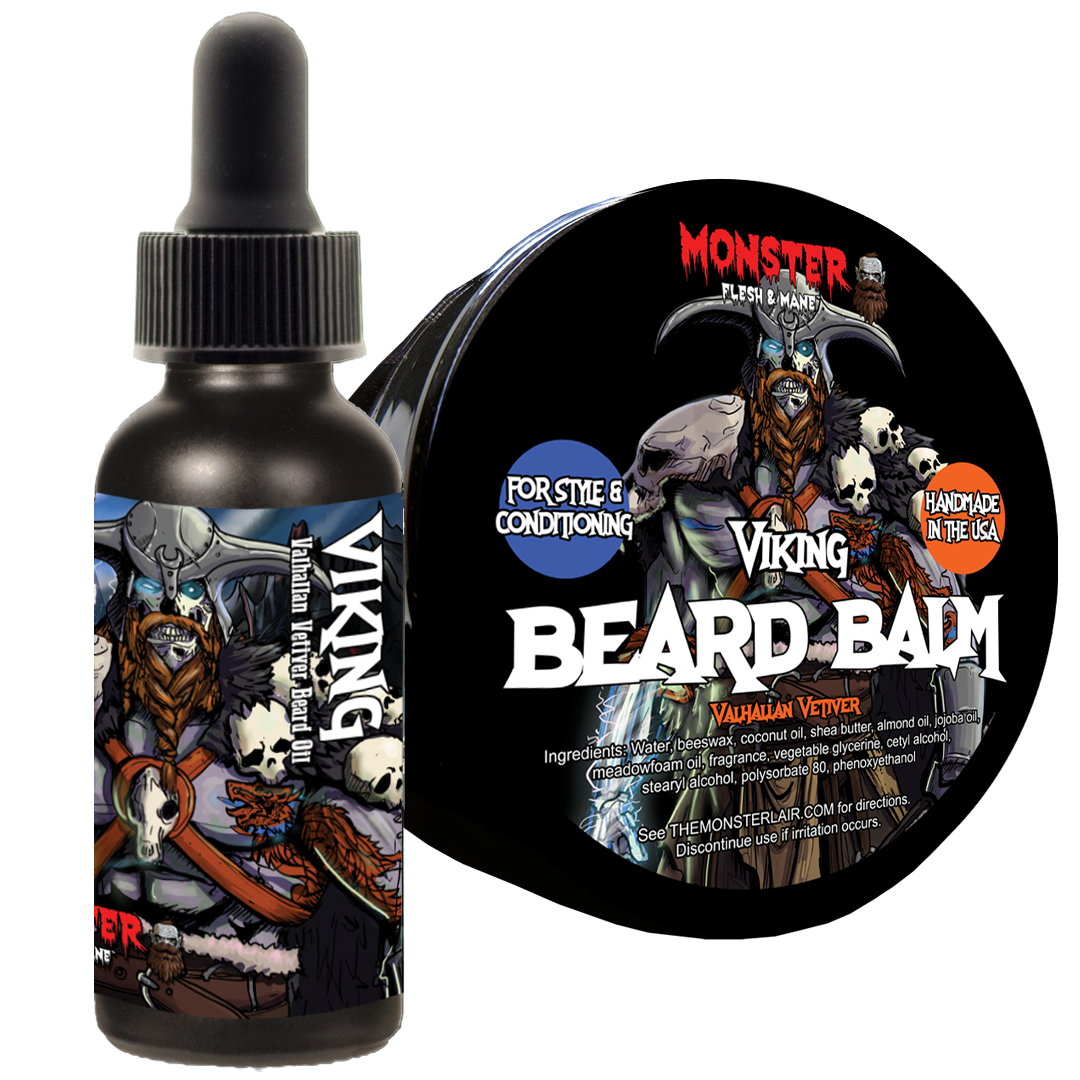 Beard Oil & Beard Balm Combo Set