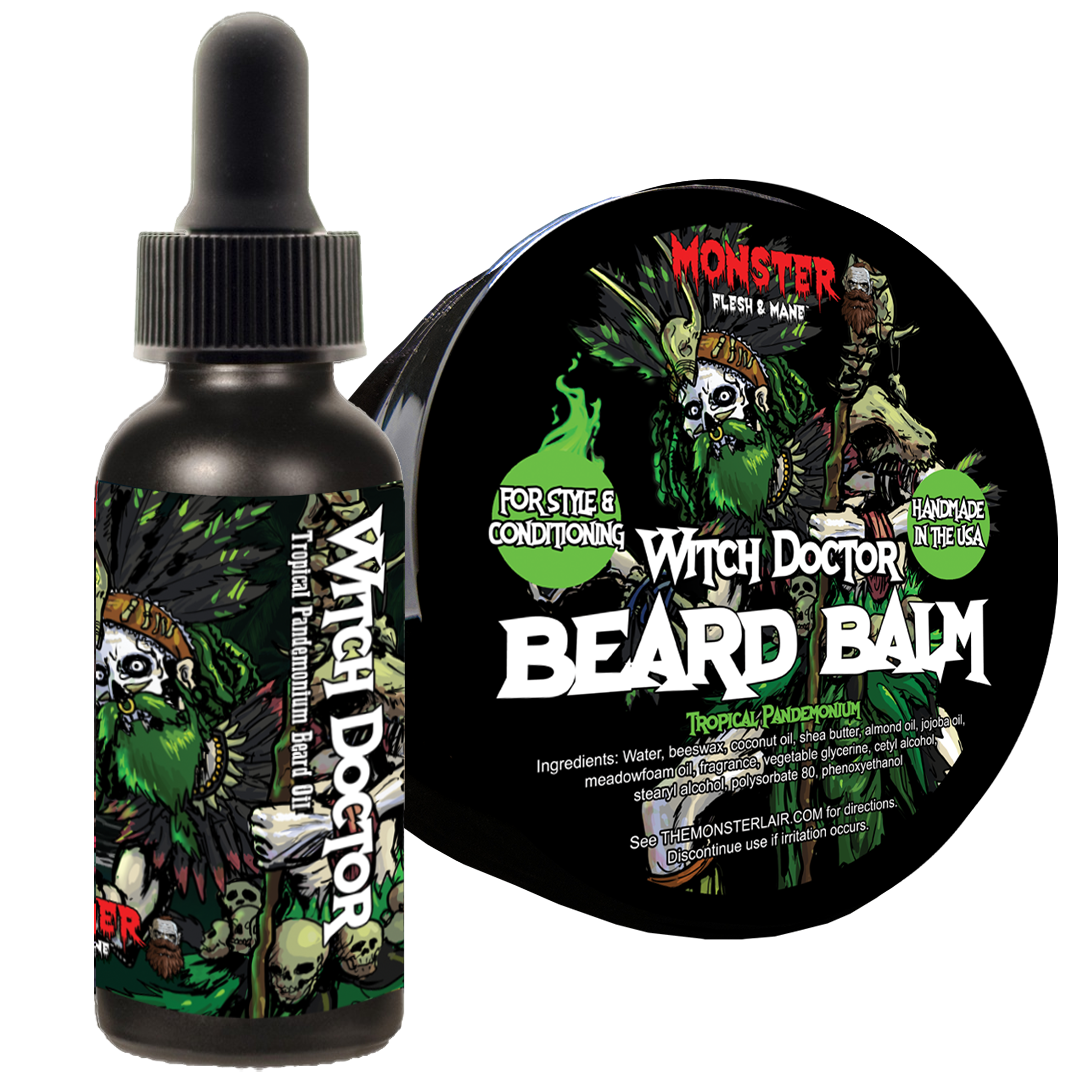 Beard Oil & Beard Balm Combo Set