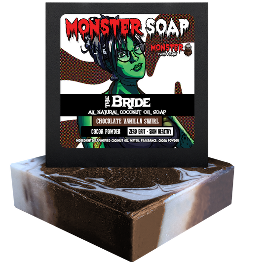 Bride MONSTER Soap - Chocolate Vanilla Scent