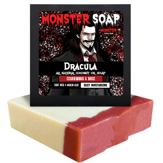 Dracula Cedarwood Rose Goat Milk Soap